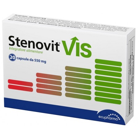 Ecupharma Stenovit Vis 20 Capsule - Circolazione e pressione sanguigna - 983773639 - Ecupharma - € 22,09