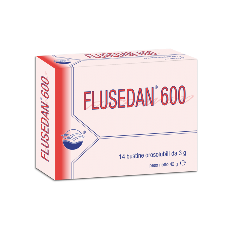 Flusedan 600 Integratore Per L'Apparato Respiratorio 14 Bustine  - 1
