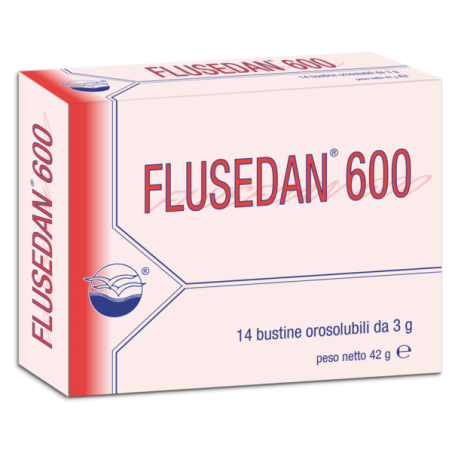 Flusedan 600 Integratore Per L'Apparato Respiratorio 14 Bustine - 1 Flusedan 600 Integratore Per L'Apparato Respiratorio 14 Bustine - 1