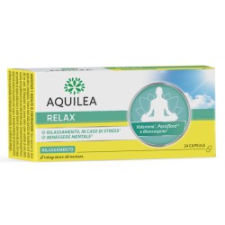 Uriach Italy Aquilea Relax 24 Capsule Da 396 Mg - Integratori per umore, anti stress e sonno - 935700308 - Uriach Italy - € 6,66