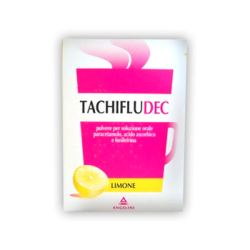 Tachifludec Gusto Limone Polvere Per Soluzione Orale 10 Bustine - Farmaci per febbre (antipiretici) - 034358010 - Tachifludec