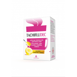 Tachifludec Gusto Limone E Miele Polvere Per Soluzione Orale 10 Buste - Farmaci per febbre (antipiretici) - 034358022 - Tachi...