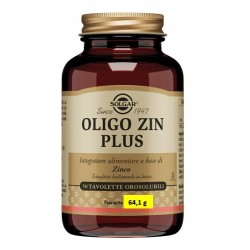 Solgar It. Multinutrient Oligo Zin Plus 50 Tavolette - Integratori per difese immunitarie - 947260497 - Solgar - € 17,36