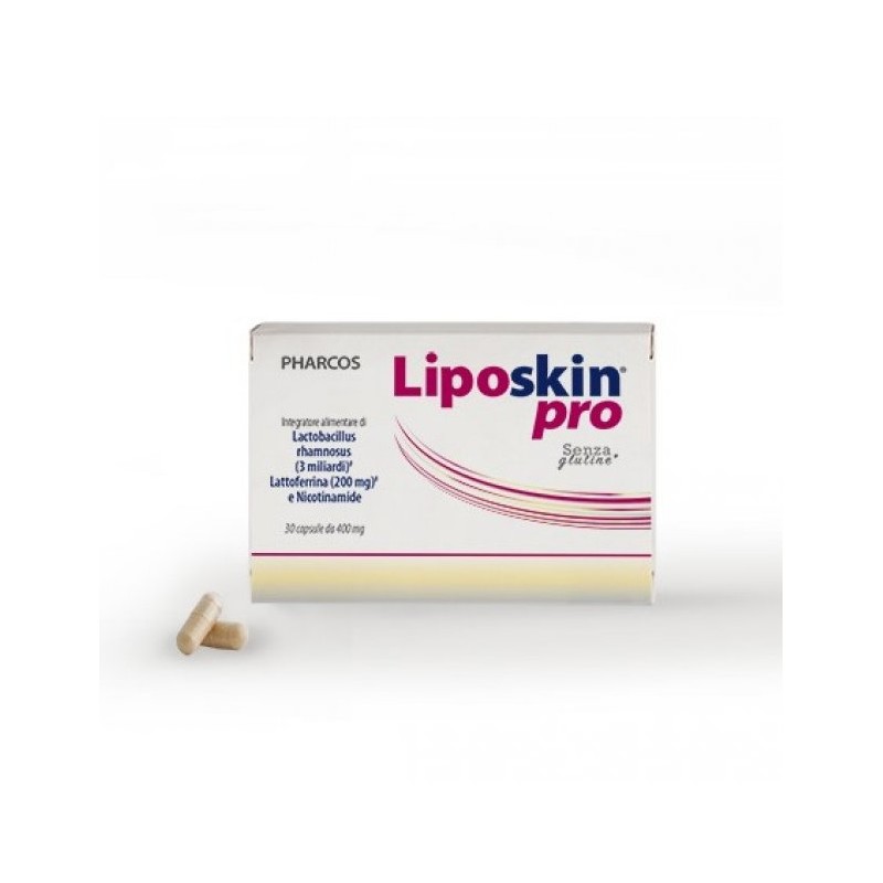 Liposkin Pro Pharcos 30 Capsule - Integratori e alimenti - 981464581 - Liposkin - € 20,18