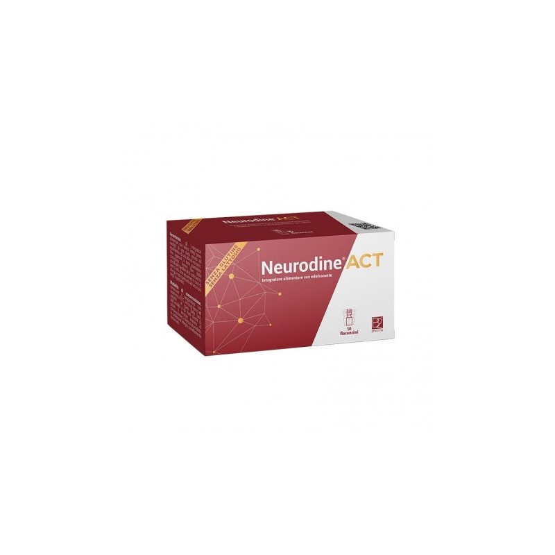 Neurodine Act Dolori Neuropatici 10 Flaconcini - Integratori per sistema nervoso - 981459439 - Neurodine - € 23,07