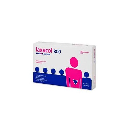 Valderma Laxacol 800 30 Capsule - Integratori per regolarità intestinale e stitichezza - 931100756 - Valderma - € 14,62
