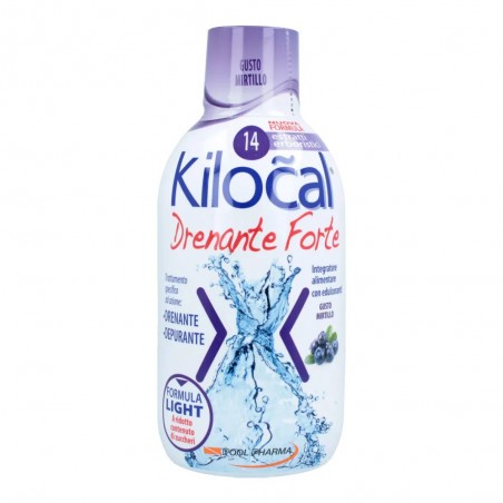 Kilocal Drenante Forte Mirtillo 500 Ml - Integratori drenanti e pancia piatta - 934638521 - Kilocal - € 10,66