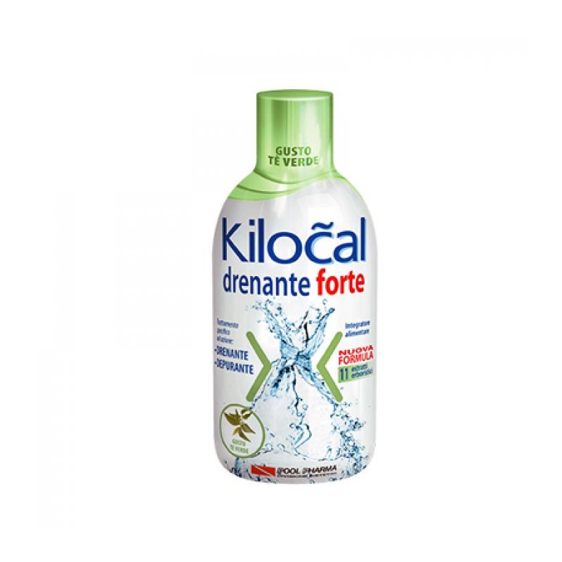 Kilocal Drenante Forte The Verde 500 Ml - Integratori drenanti e pancia piatta - 934019340 - Kilocal - € 10,66