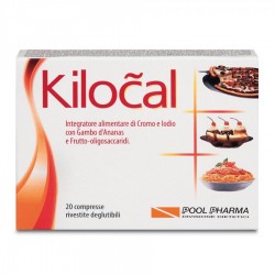 Kilocal Coadiuvante Nelle Diete Ipocaloriche 20 Compresse - Integratori per dimagrire ed accelerare metabolismo - 906618994 -...