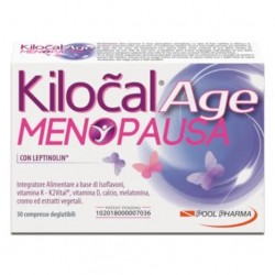 Kilocal Age Menopausa 30 Compresse - Integratori per ciclo mestruale e menopausa - 942802291 - Kilocal - € 23,74