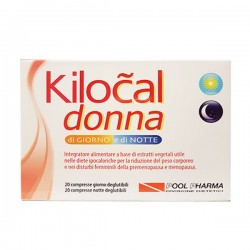 Kilocal Donna Disturbi Mestruali 40 Compresse - Integratori per ciclo mestruale e menopausa - 939357935 - Kilocal - € 22,19