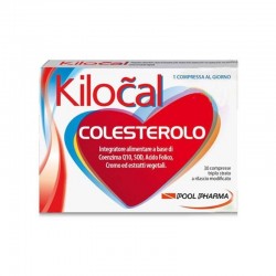 Kilocal Colesterolo 30 Compresse - Integratori per il cuore e colesterolo - 941145447 - Kilocal - € 14,84