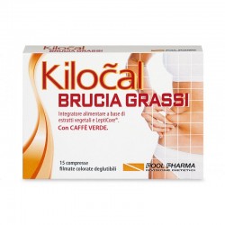 Kilocal Brucia Grassi 15 Compresse - Integratori per dimagrire ed accelerare metabolismo - 934018298 - Kilocal - € 15,46