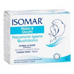Isomar Soluzione Isotonica Acqua Mare Igiene Quotidiana 24 Flaconcini - Prodotti per la cura e igiene del naso - 906059415 - ...