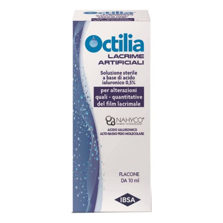 Ibsa Farmaceutici Italia Octilia Lacrime Artificiali 10 Ml - Gocce oculari - 979419280 - Ibsa - € 8,69