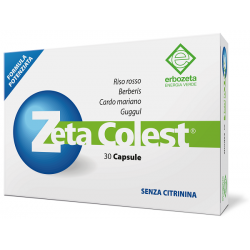 Erbozeta Zeta Colest 30 Capsule - Integratori per il cuore e colesterolo - 947432389 - Erbozeta - € 18,64