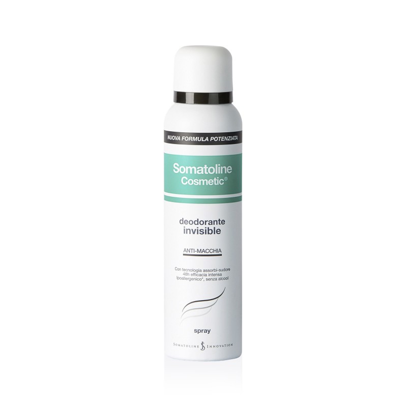 Somatoline Cosmetic Deodorante Invisibile Spray Antimacchia 150 Ml - Deodoranti per il corpo - 973500782 - Somatoline - € 7,22