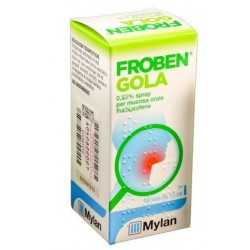 Froben Gola 0,25% Spray Per Mucosa Orale 15 Ml - Farmaci per mal di gola - 042822027 - Froben - € 7,21