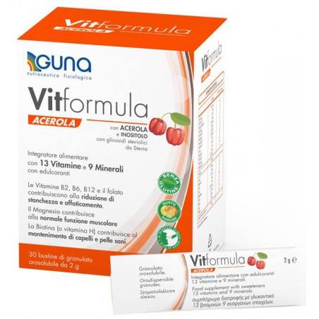 Guna Vitformula Acerola 30 Stick 2 G Guna - 1 Guna Vitformula Acerola 30 Stick 2 G Guna - 1