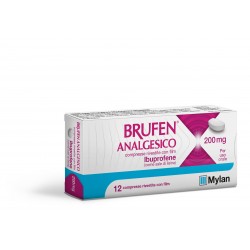 Brufen Analgesico 200 Mg Ibuprofene 12 Compresse Rivestite - Farmaci per dolori muscolari e articolari - 042386058 - Brufen