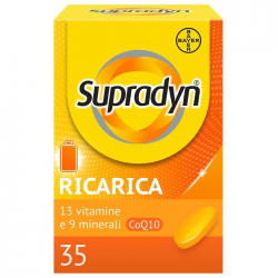 Supradyn Ricarica Integratore Multivitaminico 35 Compresse - Vitamine e sali minerali - 935662609 - Supradyn - € 14,20