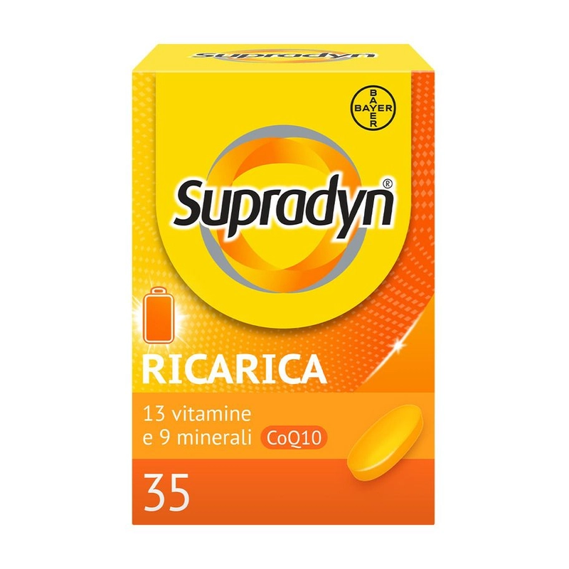 Supradyn Ricarica Integratore Multivitaminico 35 Compresse - Vitamine e sali minerali - 935662609 - Supradyn - € 14,01