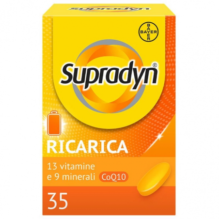 Supradyn Ricarica Integratore Multivitaminico 35 Compresse - Vitamine e sali minerali - 935662609 - Supradyn - € 14,01