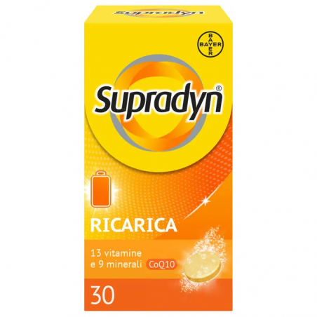 Supradyn Ricarica Integratore Effervescente Energia e Difese 30 compresse Supradyn - 1 Supradyn Ricarica Integratore Effervescente Energia e Difese 30 compresse Supradyn - 1