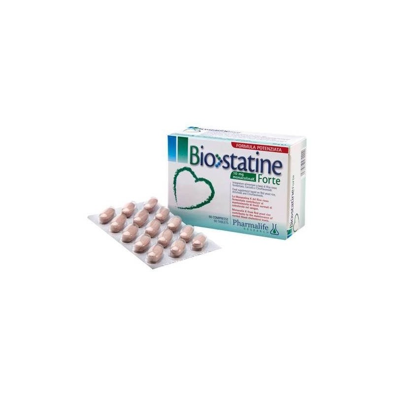 Pharmalife Research Biostatine Forte Per il Colesterolo 60 Compresse - Integratori per il cuore e colesterolo - 910837943 - P...