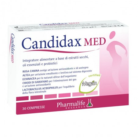 Pharmalife Research Candidax Med 30 Compresse - Integratori per apparato digerente - 979843632 - Pharmalife Research - € 16,25