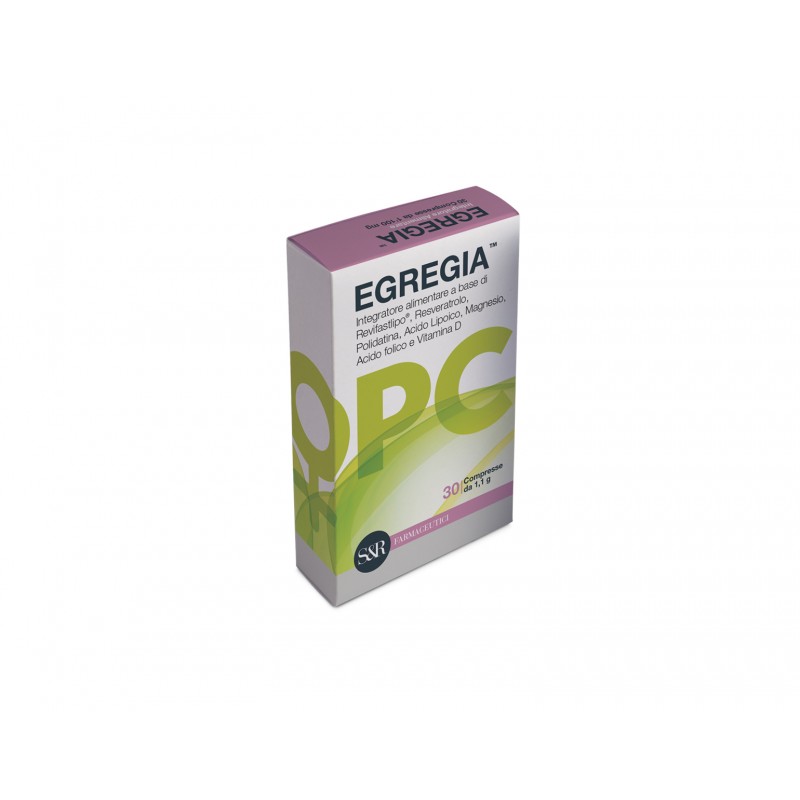 S&R Farmaceutici Egregia PC 30 Compresse - Vitamine e sali minerali - 984519557 - S&r Farmaceutici - € 24,42