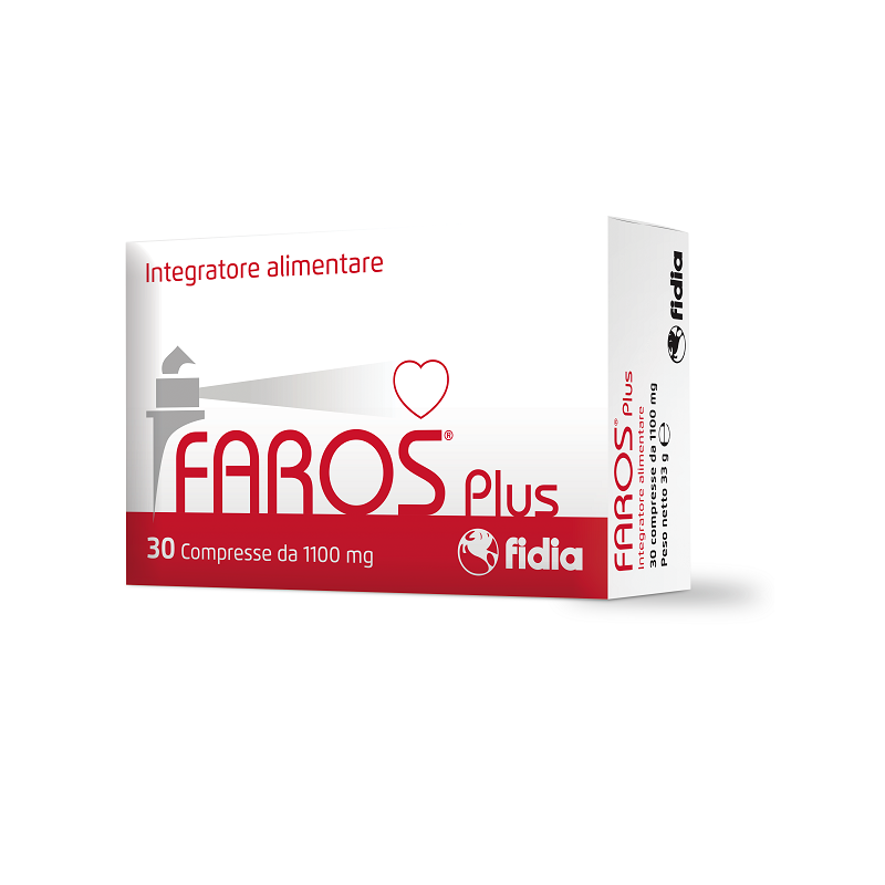 Fidia Farmaceutici Faros Plus 30 Compresse - Integratori per il cuore e colesterolo - 984520080 - Fidia Farmaceutici - € 25,12