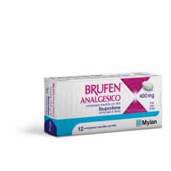 Brufen Analgesico 400 Mg Ibuprofene 12 Compresse Rivestite - Farmaci per dolori muscolari e articolari - 042386348 - Brufen -...