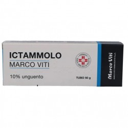 Marco Viti Ictammolo 10% Unguento 50 G - Trattamenti per pelle impura e a tendenza acneica - 030338026 - Marco Viti Farmaceutici