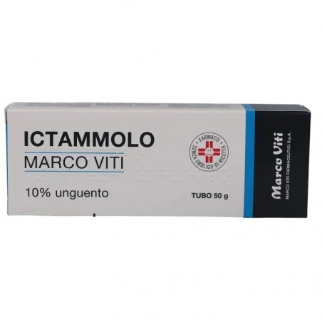 Marco Viti Ictammolo 10% Unguento 50 G - Trattamenti per pelle impura e a tendenza acneica - 030338026 - Marco Viti - € 5,30