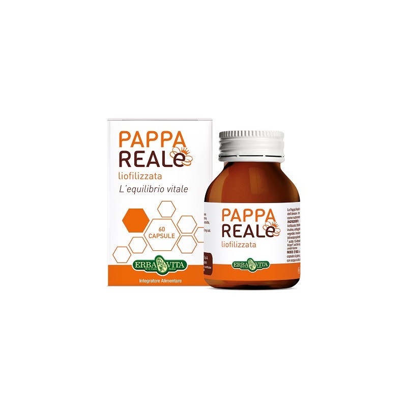 Erba Vita Group Pappa Reale 60 Capsule - Integratori per difese immunitarie - 908371281 - Erba Vita - € 12,18