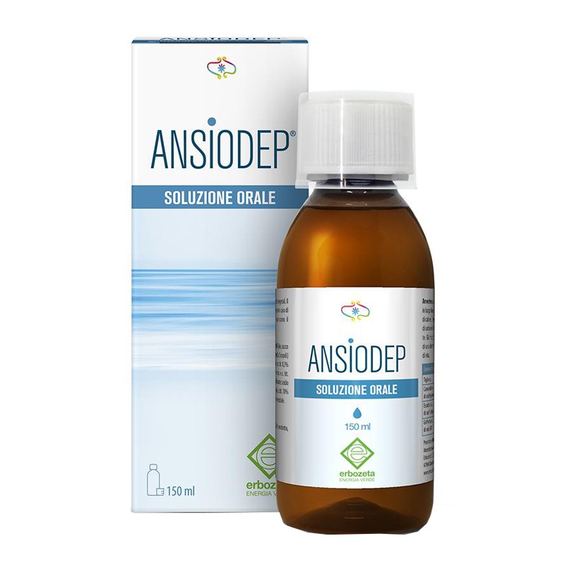 Erbozeta Ansiodep 150 Ml - Integratori per concentrazione e memoria - 907181844 - Erbozeta - € 13,41