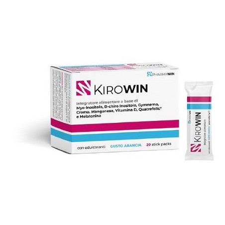 Pharmawin Kirowin 20 Stick Pack - Integratori per dimagrire ed accelerare metabolismo - 984402141 - Pharmawin - € 22,86
