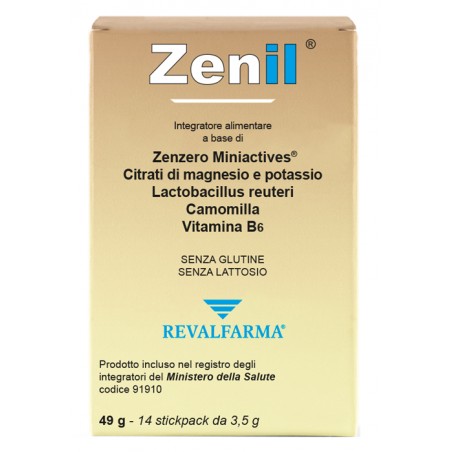 Revalfarma Zenil 14 Bustine 3,5 G - Integratori per apparato digerente - 984209484 - Revalfarma - € 11,32