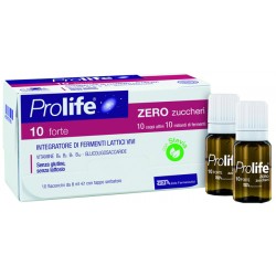 Zeta Farmaceutici Prolife 10 Miliardi Zero Zucchero 10 Flaconi Da 8 Ml - Fermenti lattici - 932717275 - Prolife - € 8,69