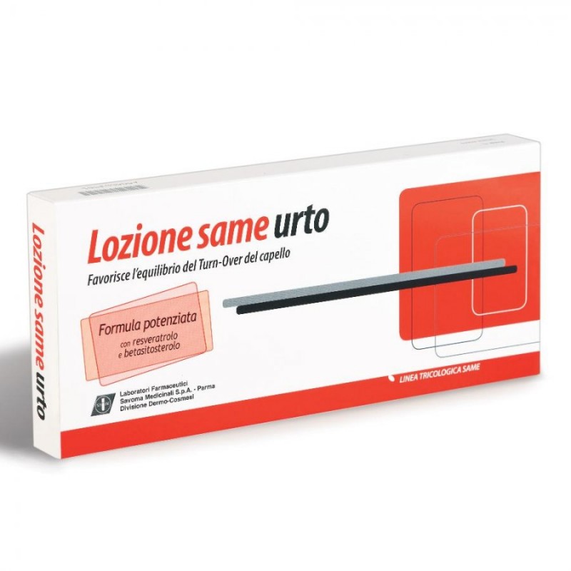Savoma Lozione Same Urto Caduta dei Capelli 12 Flaconcini Savoma Medicinali - 1