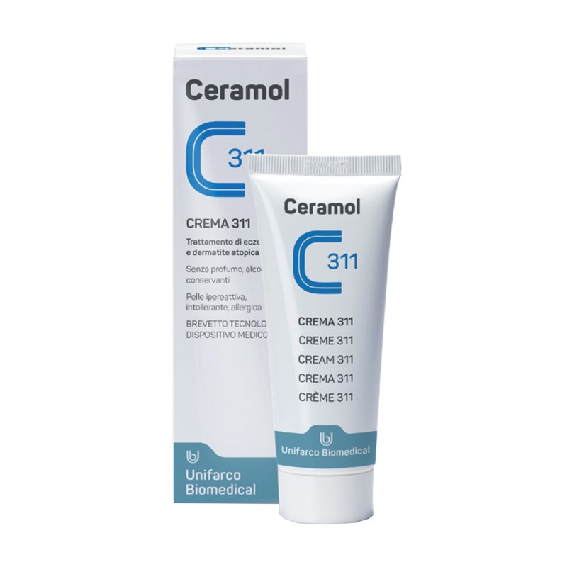 Unifarco Ceramol Crema 311 75 Ml - Trattamenti per dermatite e pelle sensibile - 980512735 - Ceramol - € 16,11