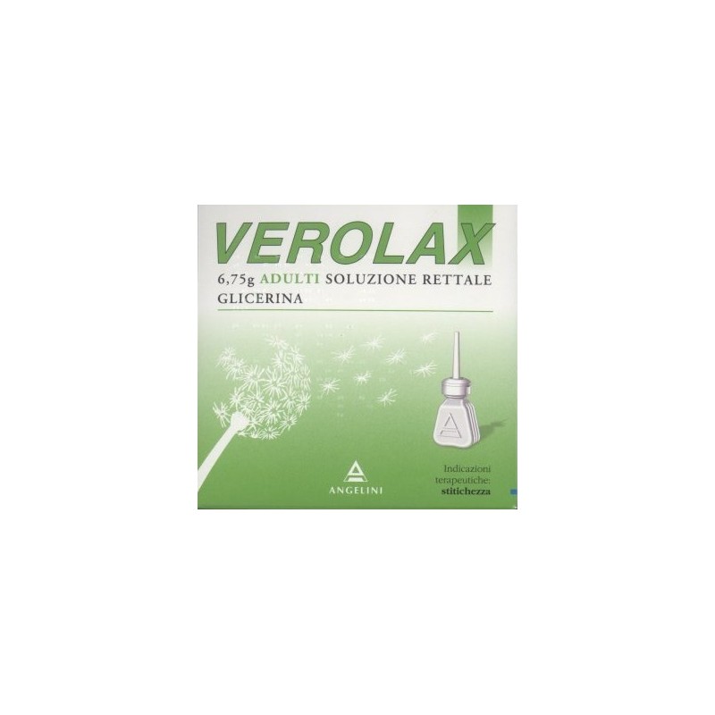 Verolax Stitichezza 6,75 G Soluzione Rettale 6 Microclismi - Farmaci per stitichezza e lassativi - 026525055 - Verolax - € 2,50