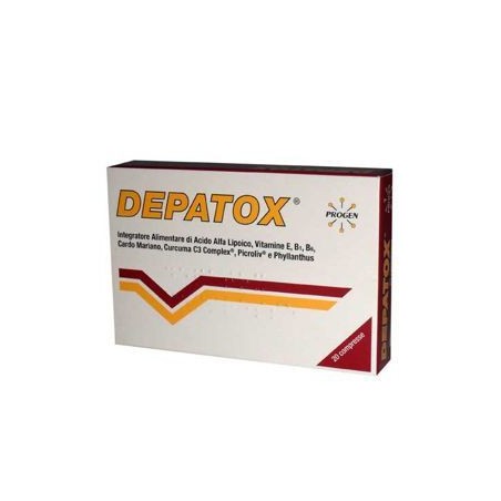 Farma Group Depatox 20 Compresse - Integratori per fegato e funzionalità epatica - 906545660 - Farma Group - € 20,61