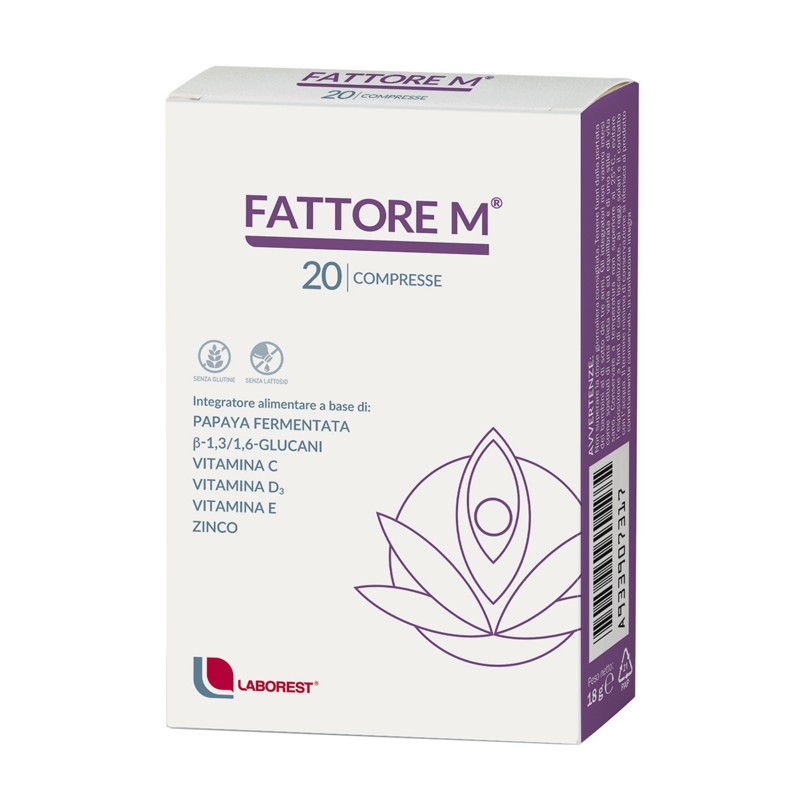 Uriach Italy Fattore M 20 Compresse - Integratori per difese immunitarie - 933907317 - Uriach Italy - € 20,70
