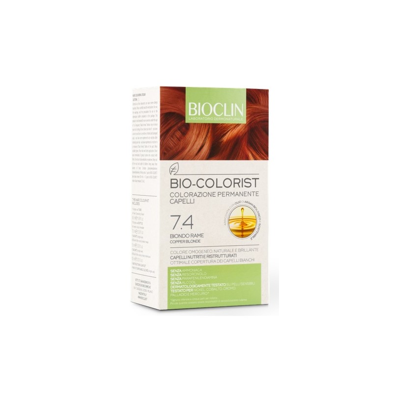 Ist. Ganassini Bioclin Bio Colorist 7,4 Biondo Rame - Tinte e colorazioni per capelli - 975025228 - Bioclin - € 14,53