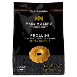 Massimo Zero Frollini Zucchero Di Canna 220 G - Biscotti e merende per bambini - 978110017 - Massimo Zero - € 3,86