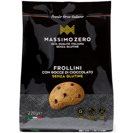 Massimo Zero Frollini Gocce Cioccolato 220 G - Biscotti e merende per bambini - 978109926 - Massimo Zero - € 4,32