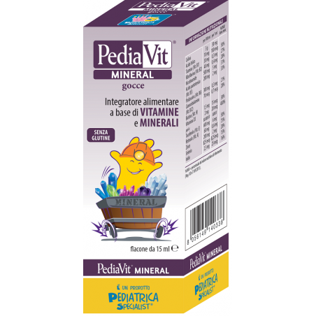 Pediatrica Specialist Pediavit Mineral Gocce 15 Ml Pediatrica - 1 Pediatrica Specialist Pediavit Mineral Gocce 15 Ml Pediatrica - 1