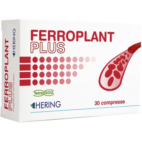 Hering Ferroplant Plus 30 Compresse - Vitamine e sali minerali - 982915062 - Hering - € 15,53